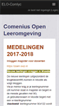 Mobile Screenshot of moodle.comeniuslyceum.nl